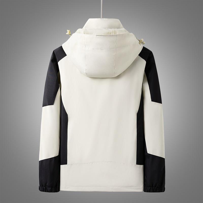 Men's Casual Windproof Thin Shell Jacket: Couple Style Mountaineering Outerwear for Spring and Autumn