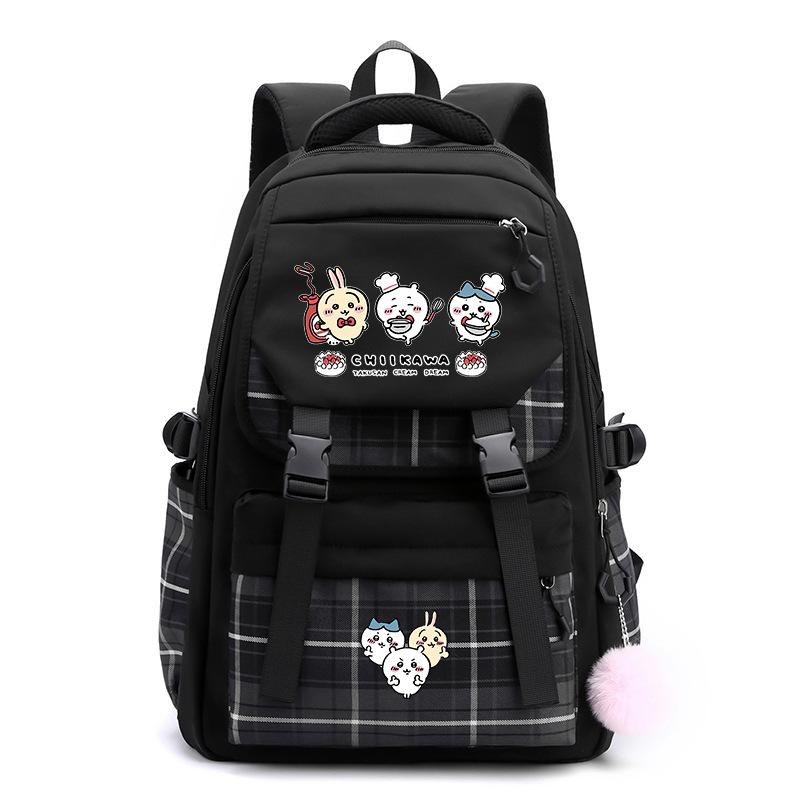 New Jiyikawa Chiikawa Cartoon Japanese Style Backpack Junior High School Students Large Capacity Backpack