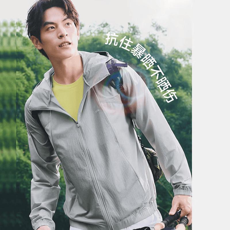 

Men s Lightweight Sun Protection Rain Jacket TS006 L