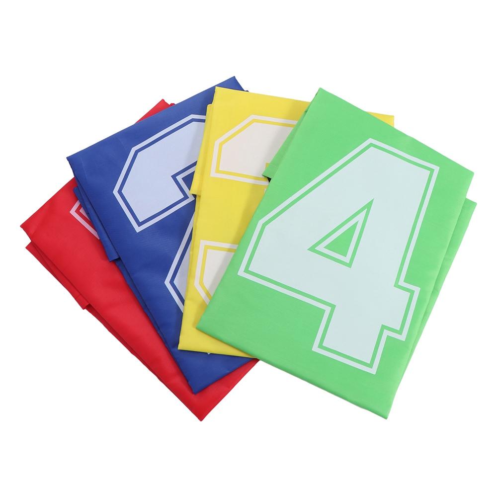 4pcs Foldable Kids Field Race Bag Colorful Outdoor Games  Interactive Sense Training