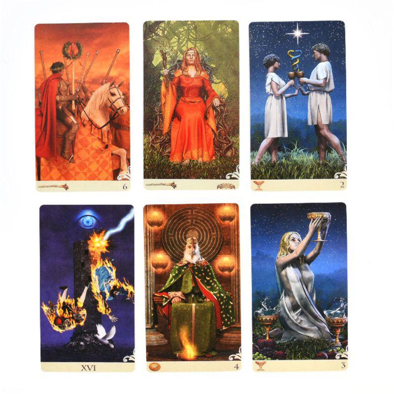 78Pcs Vice Versa Tarot Kit Tarot Karten Oracle Deck Familie Party Brettspiel
