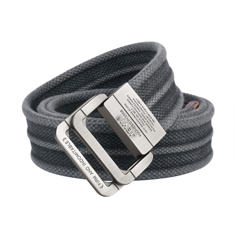 JEVI Men's/Youth Casual Canvas Double Ring Belt