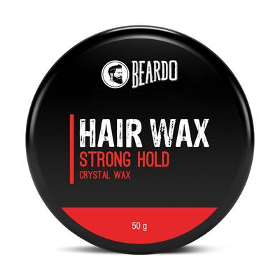 Stronghold Haarwachs für Männer 50 g Packung | Kristall-Haarwachs für glänzendes Finish, Glanz, Starker Halt, Einfaches Styling