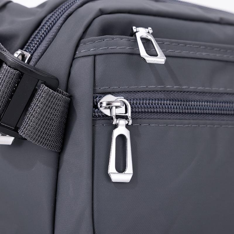 Large Capacity Outdoor Waist Bag Multi-layer Sling Bag New Nylon Waterproof  Fanny Pack