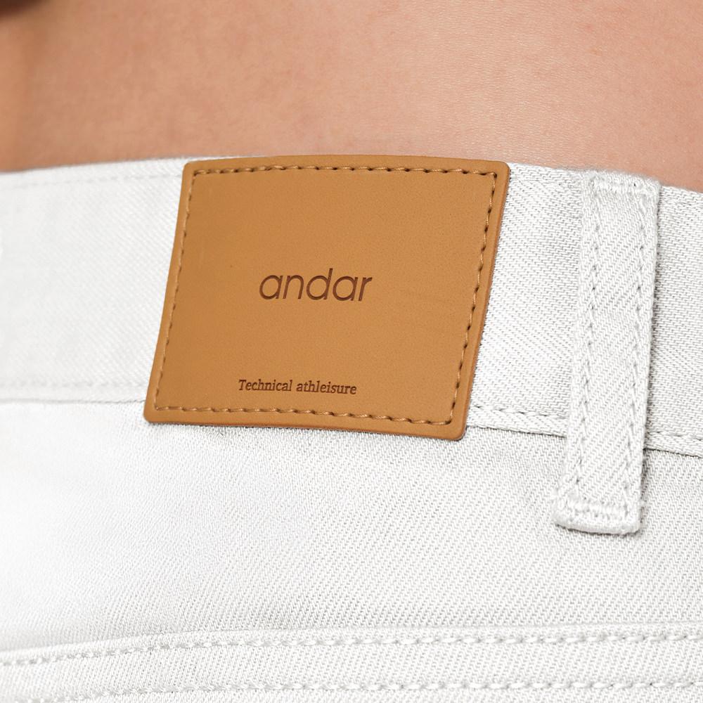 ANDAR Air Denim Wide Pants