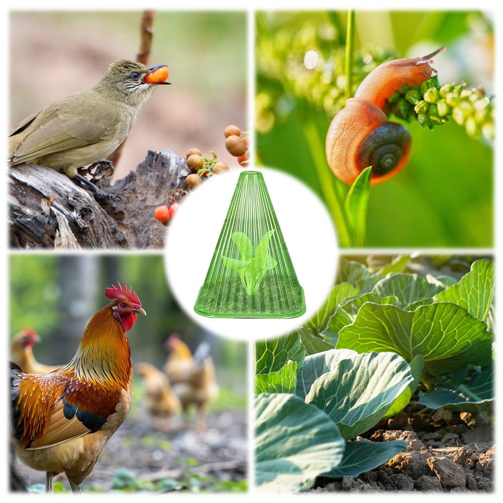 5-31pcs Plant Freeze Protection Cover Plant Covers Garden Cloches Plant Bell Cover With Ventilation Top For Seed Plants Flower