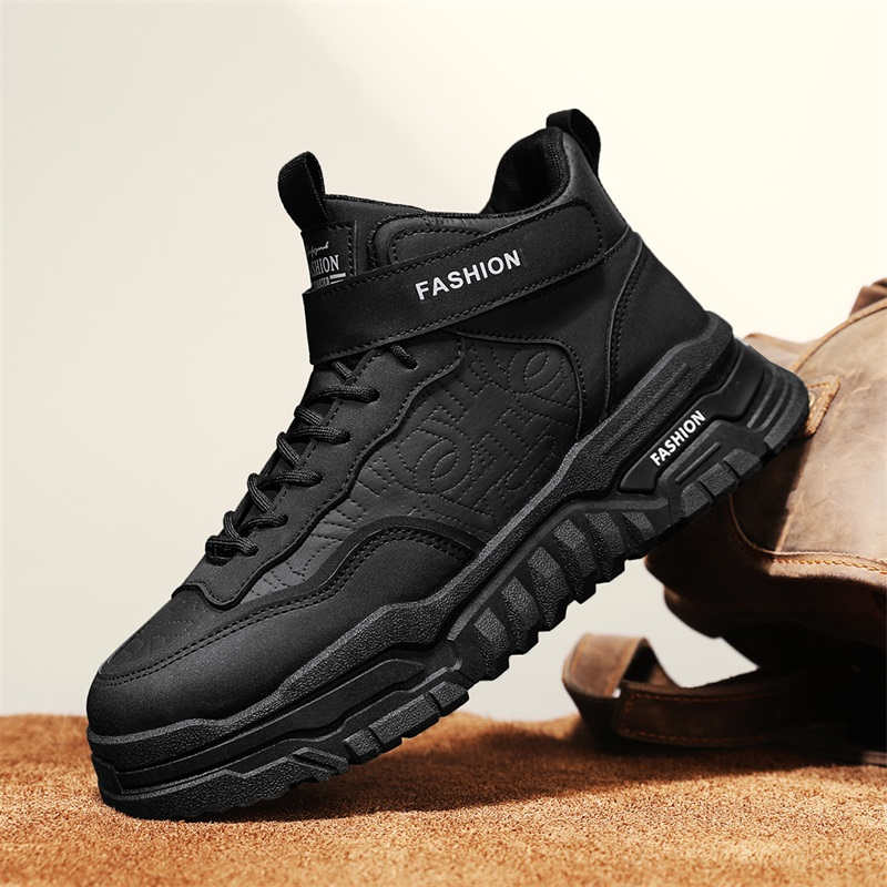 Fashion Rubber Sole Thick-heeled Teenage Shoes Casual Men's Sneakers Men's Skates Sports New Season Super Deals Vintage