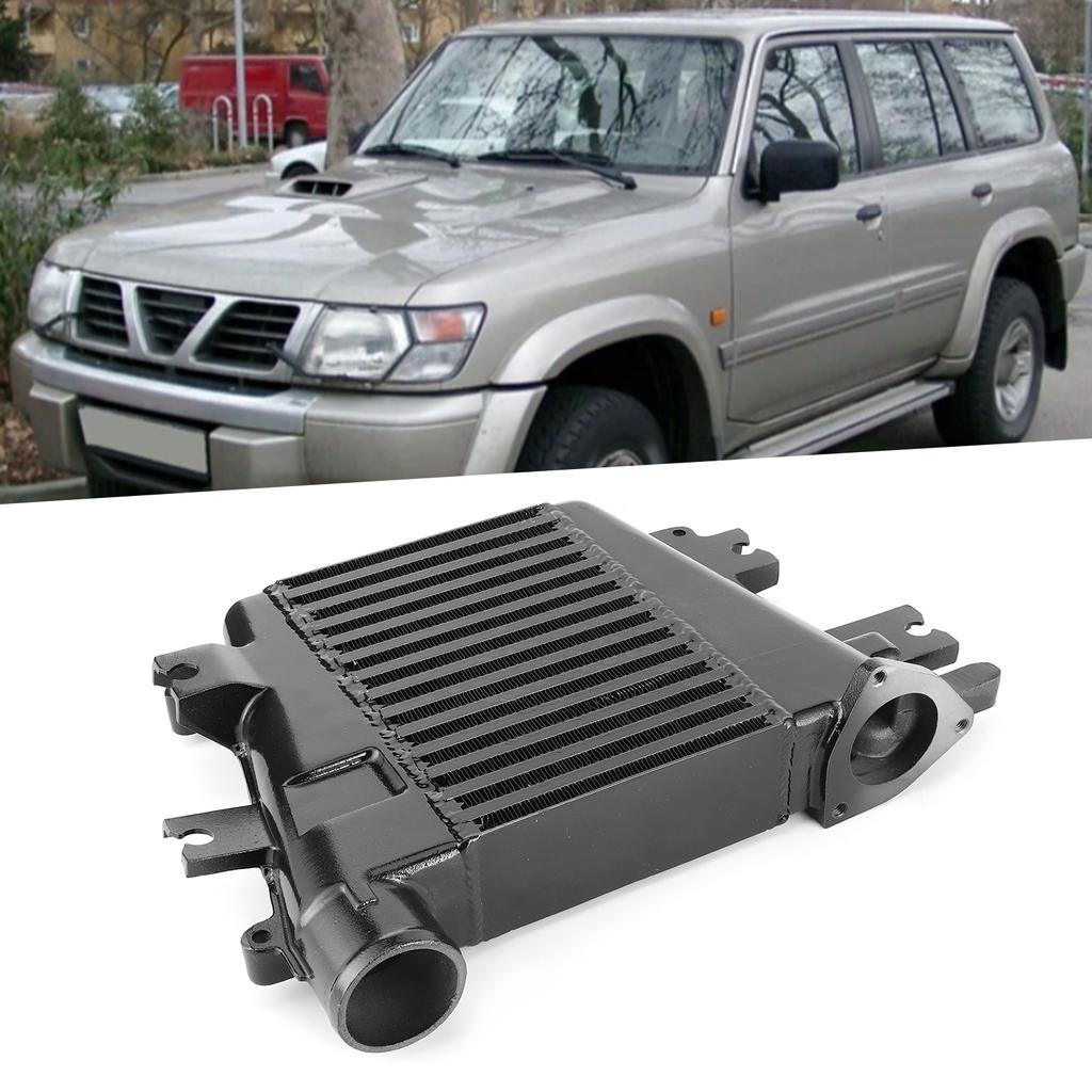 Turbo Intercooler Aluminium Alloy Car Refit Fit for Nissan GU Y61 PATROL ZD30 3.0L