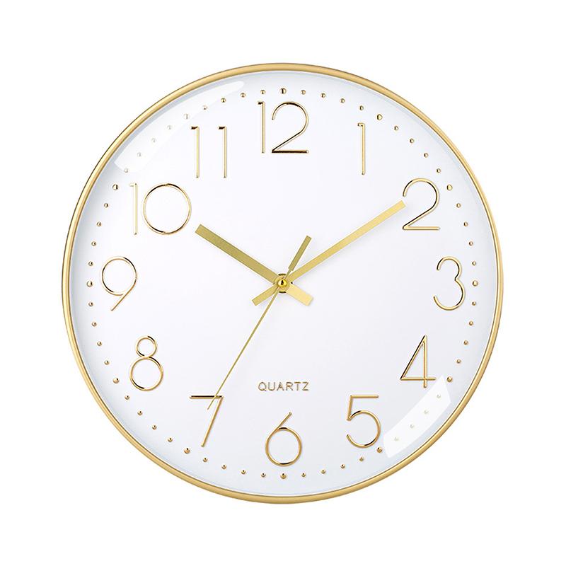 Orologio da Parete 12 Pollici Design Moderno Legno Nordico Soggiorno Meccanismo Silenzioso Camera da Letto Cucina Ufficio Orologi Brevi Meccanismo
