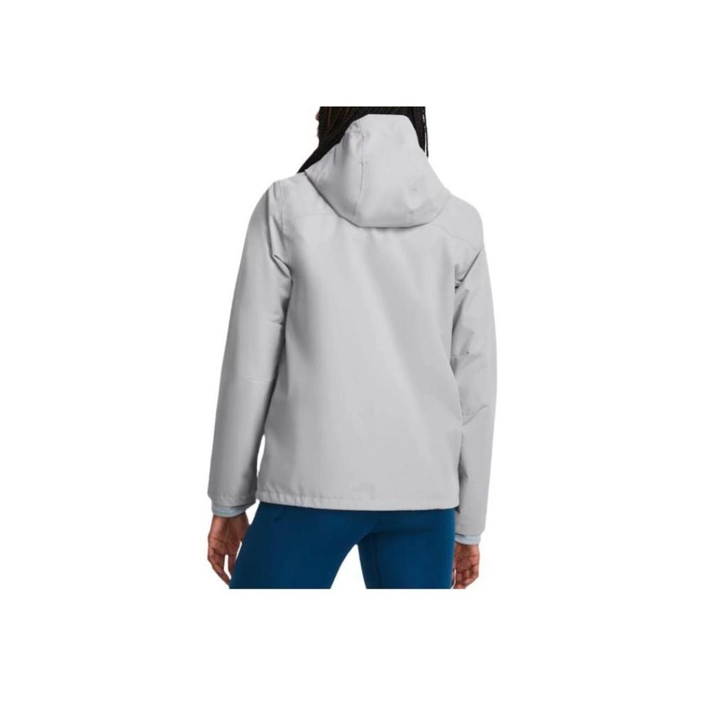 Under Armour Expanse Waterproof Outdoor Long Sleeve Jacket Women Jacket Summit-White 1387688-110