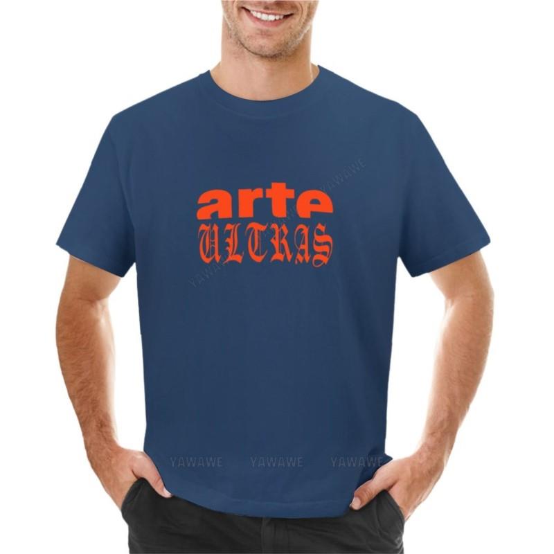 Arte Ultras - Das Original! T-Shirt Vintage T-Shirt Sommer Oberteil Herren T-Shirts Mann T-Shirt Baumwolle Rundhals T-Shirt