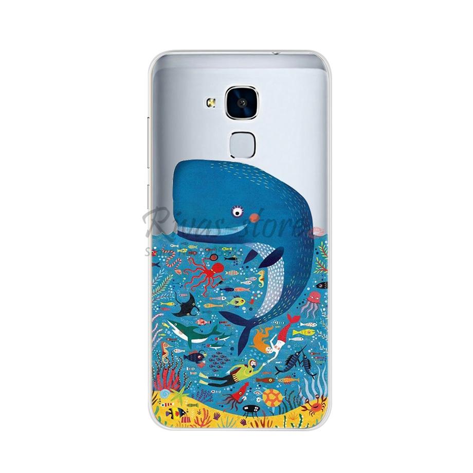 For Phone Case Huawei GT3 Cover Case Silicone Coque Capa Soft TPU on for Funda Huawei GT3 GT 3 G T3 Nmo-L31 Nmo L31 Cases Cover