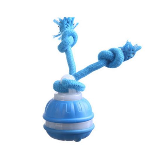 

Smart Automatic Moving Ball Squeaky Dog Toy with Motion Sensor Compact Design USB Charging Interactive Rolling Pet Toy синий