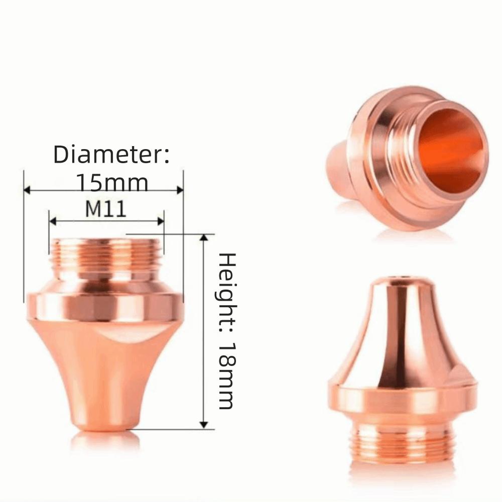 Beveling Structure Laser Cutting Nozzle Fiber Laser Nozzle Laser Head Accessories