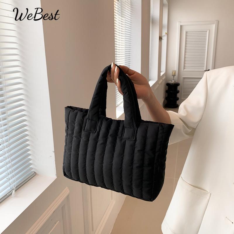 

New Large-capacity, Simple and Niche Handbag белый