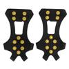10 Steel Studs Snow Grips Durable Steel Anti-Slip Crampons Long-lasting Traction Cleats  Hiking