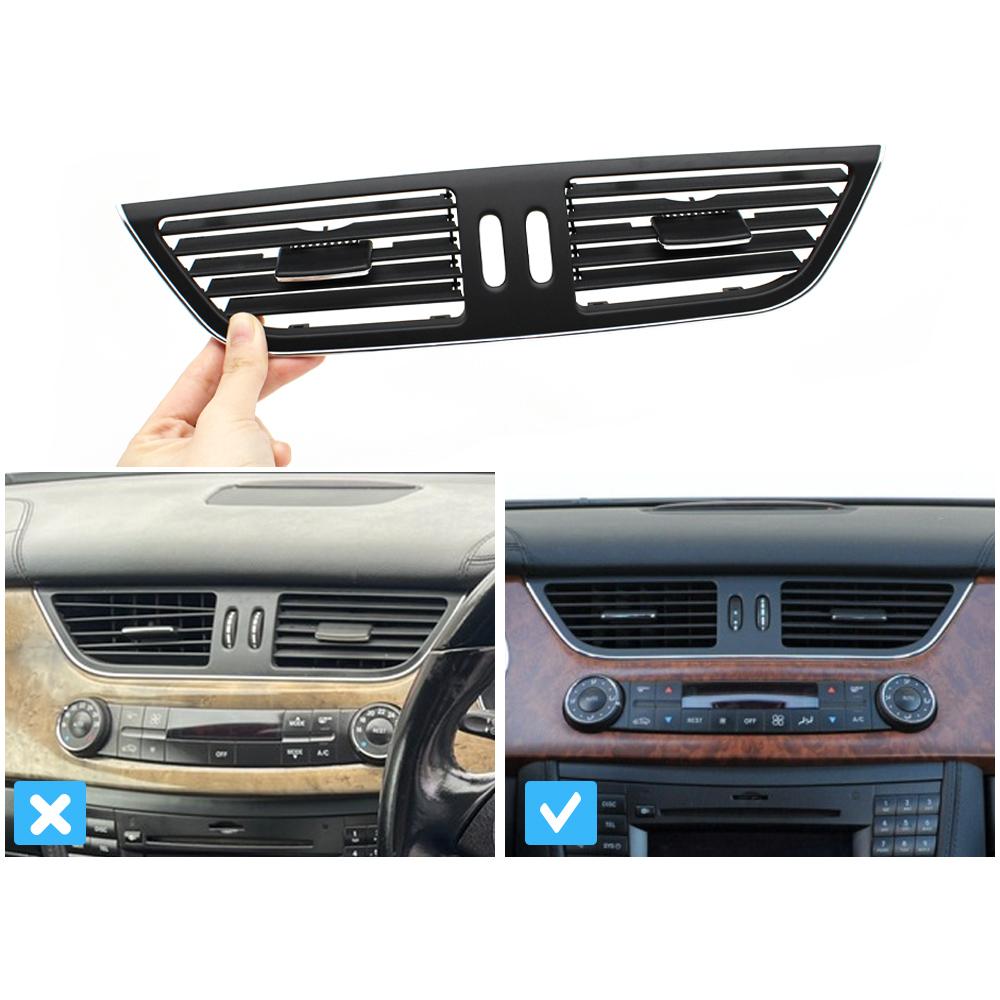 Car Center Dashboard Middle AC Heater Air Vent Grille Outlet Cover For Mercedes Benz CLS W219 CLS55 CLS63 CLS350 CLS500 CLS550