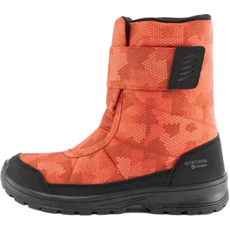 

DECATHLON SH100 Anti-Slip Wear-Resistant Water-Resistant Warm Kids Boots Coral Orange Kids 36