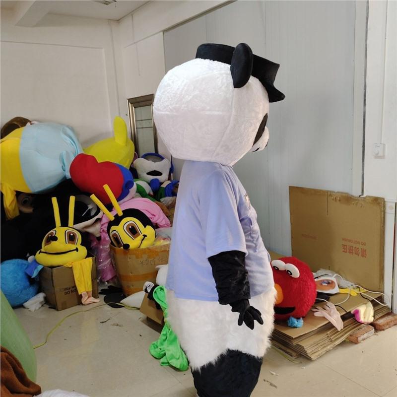 Giant Panda Mascot Costume - Full Set for Walking Performance and Activities