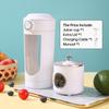 Portable USB Rechargeable Blender with LED Display - Compact 18.6 Oz Citrus Juicer, 700ml Capacity, Ideal for Smoothies and Shakes, Dual Lid Design