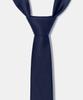 MUSINSA STANDARD Silk Narrow Solid Tie [Navy]