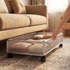 Smooth Under-Bed Storage with Wheels Breathable Mesh Basket Design, Sturdy,