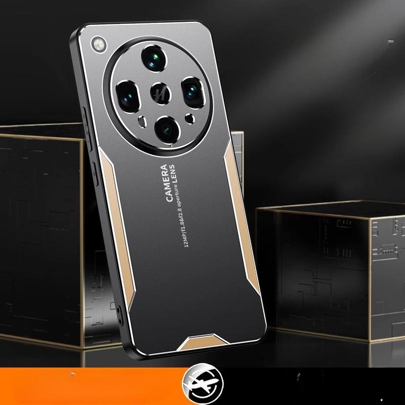 Slim Metal Hard Cover for Find X8 Ultra X8S Camera Lens Protection Soft Bumper Shockproof Cover for Find X8ultra X8 S Plus Pro