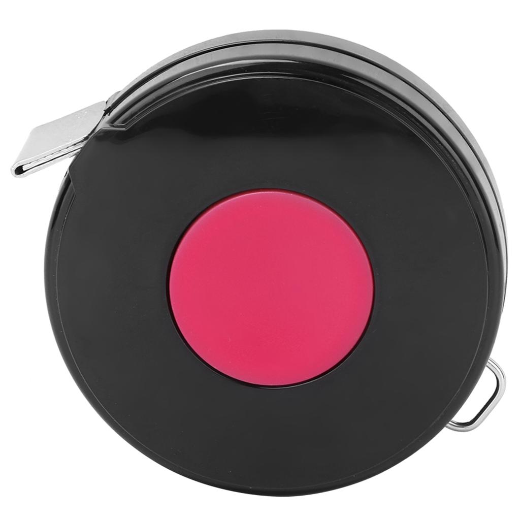 Tape Measure 150cm Soft Retractable Tape Tailor Body Cloth Measuring Ruler (Red)