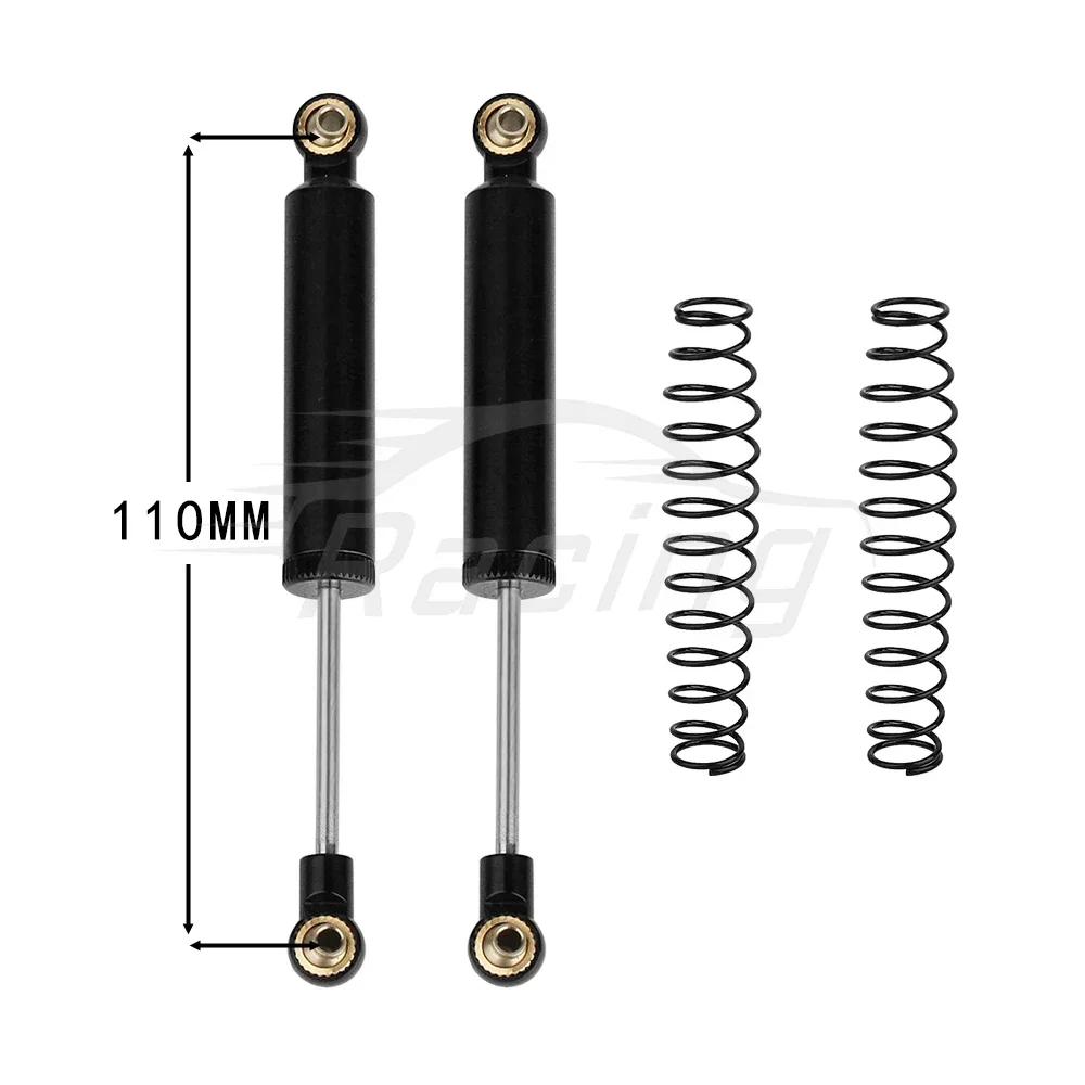 RC Car Built-in Spring 70/80/90/100/110mm Shock Absorber Damper For 1/10 RC Crawler Axial SCX10 II RBX10 Wraith TRX4 MST Redcat