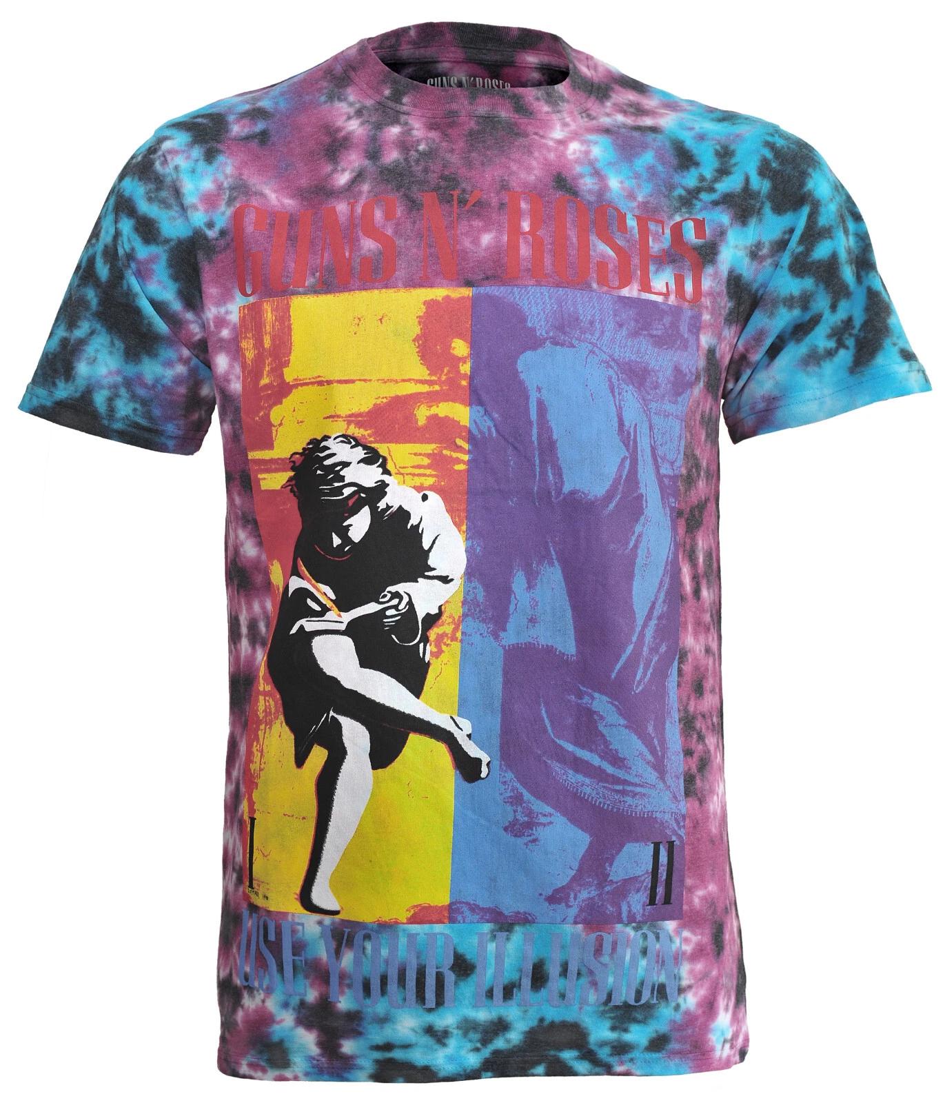 

Official Guns N Roses T Shirt Use Your Illusion Tie Dye New S M L XL XXL 2XL