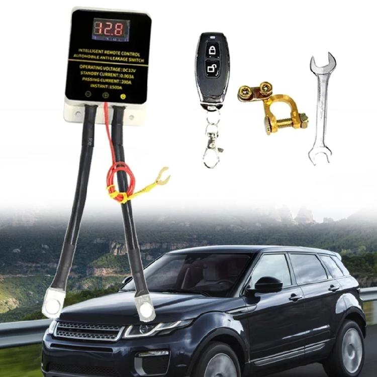 Voltage Sensitive Power Cut Off Device for 12V Vehicle Batteries Disconnect Switches Easy Install Broad Compatibility