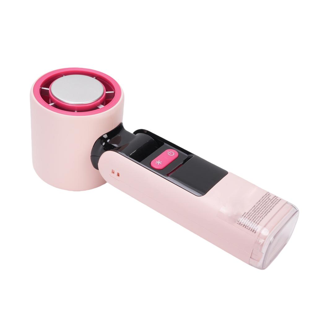 Eiskühlender Handventilator Wiederaufladbar LED Digitalanzeige 100 Geschwindigkeiten Faltbarer Handturbinenventilator mit