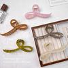 Elegante Haarklammer in Gelee-Farbe mit Schleife für Frauen und Mädchen, süßes Haarornament, Rückseite, Stirnband, Haarspangen, Haarnadel, modisches Haar-Accessoire