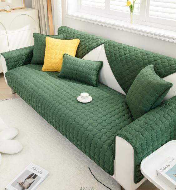 Thicken Plush Sofa Cover European Universal Sofa Towel Cover Slip Resistant Couch Cover Sofa Towel for Living Room Decor