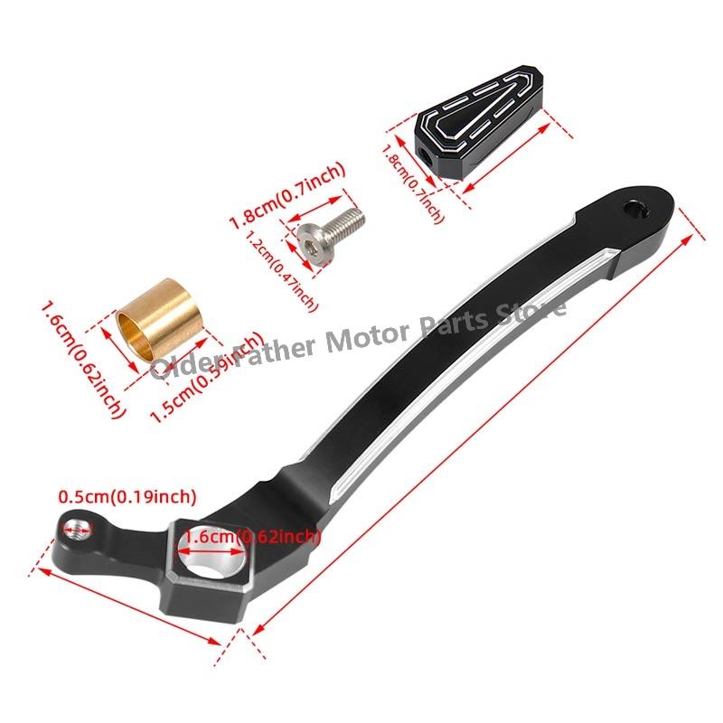 Motorradteile Linker Vordere Ferse Zehen Schalthebel Moto Fußrasten Schalthebel Stift Für Harley Sportster S 1250 RH1250S 2021 2022