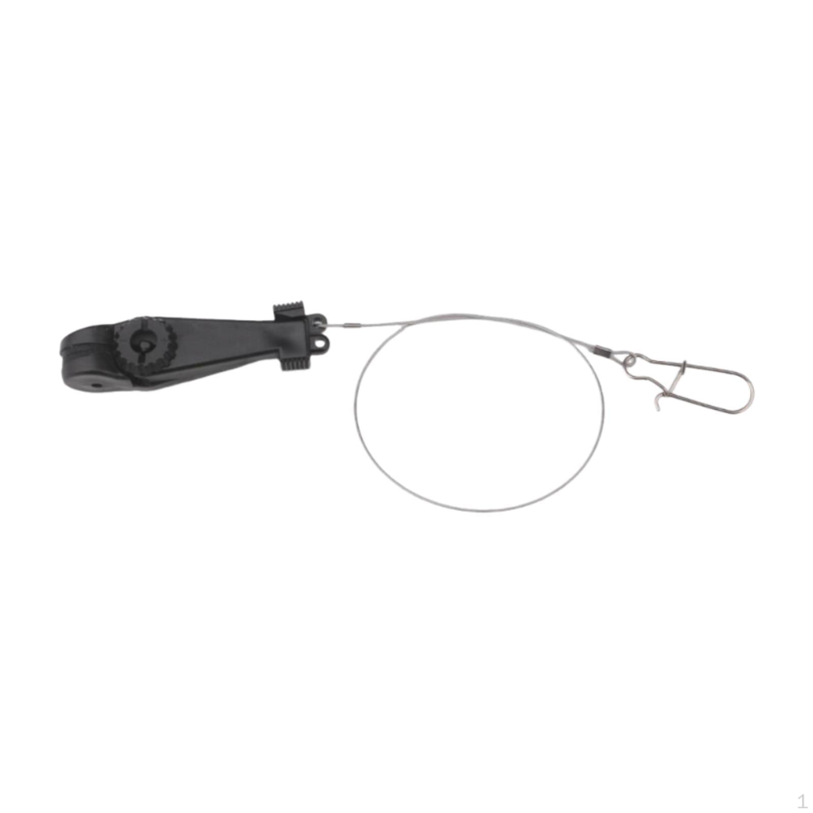 

Heavy Tension Snap Release Clip Adjustable Practical Planer Board Trolling Fishing Stainless Steel