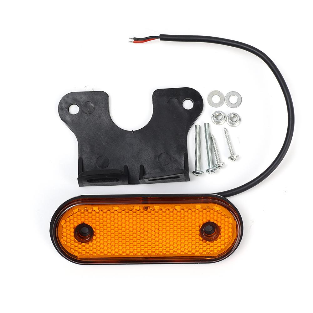 1/4pcs Led Side Marker Light Truck  Clearance Lamp Tail Light 12V 24V Trailer Camion Warning Light Lamps