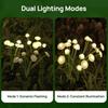 10/8/6 LED Multicolour Solar Mushroom Light Waterproof Warm LED Solar Garden Light Outdoor Decoration Lamp for Villa Garden Courtyard Park
