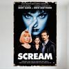 Scream Movie Vintage Metal Tin Sign David Arquette Neve Campbell Horror Wall Plaque for Home Bar Club Decor