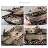 Main Battle Tank Germany Leopard 2 American M1A2 Abrams Chinese Type 99B Diecasts & Toy Vehicles Sounds & Light 1:48 Alloy Military Model