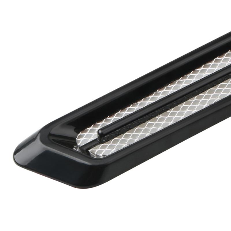 Motorcycles Shark Fin Side Vent Grille ABS Strong Design Enhances Active Look Quick Installation for Exterior Styling