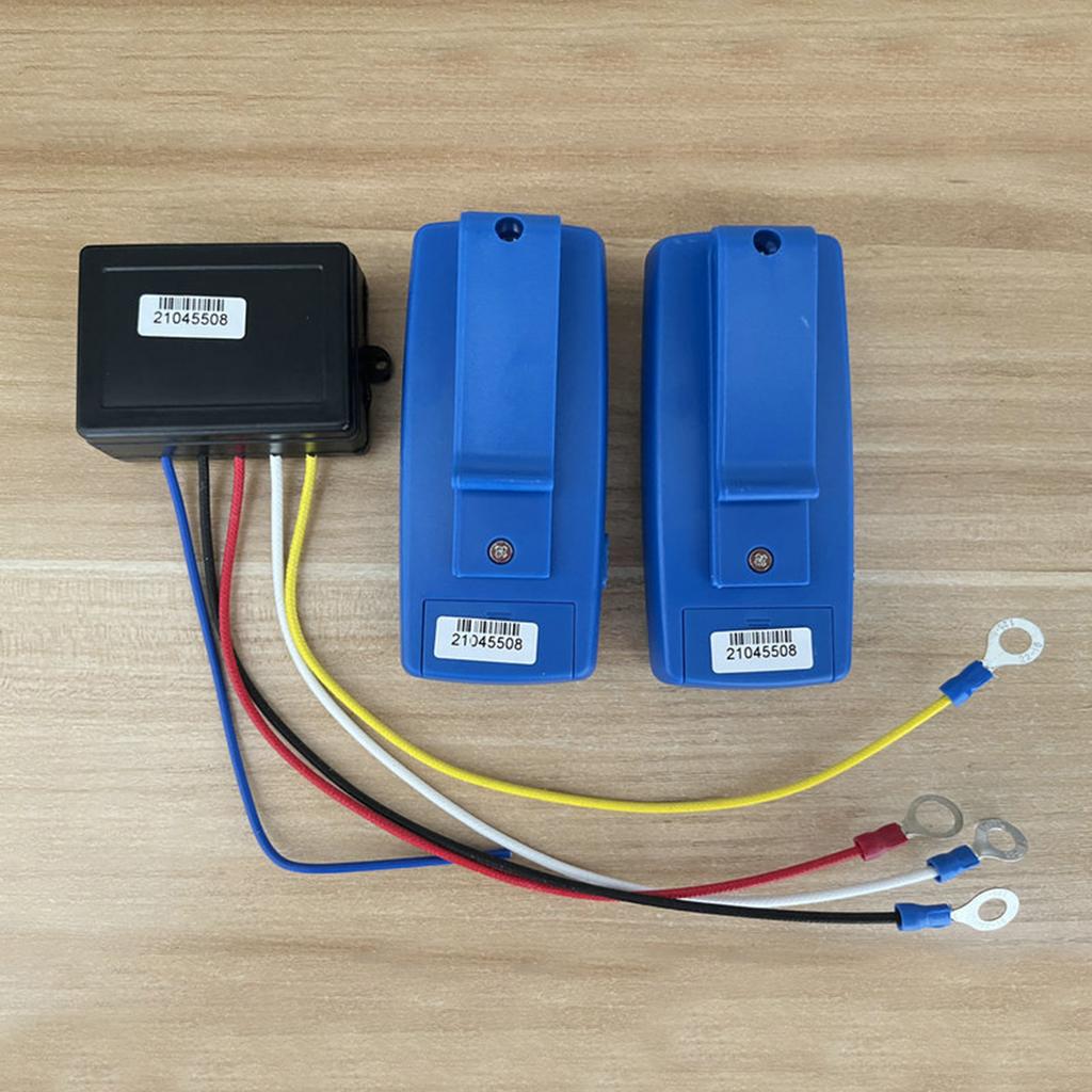 Wireless Remote Controller Kit Suitable for Electric Winches Marine Boat Anchors Gate Openers with Long Range Capability