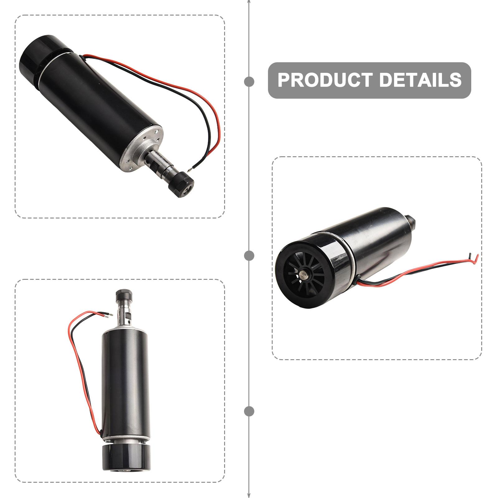 

12000rmp Motor 48V DC Motor Torque 600N.m Working Voltage 48V DC Collet ER16 No-load Speed 12000RMP Power 500W China Mainland