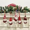 Faceless Gnomes Christmas Tree Ornaments: Small New Year Charms