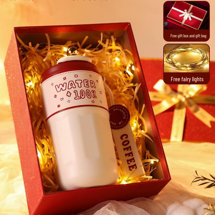 High-End Insulated Cup Gift Box for Female Friend or Bestie - Perfect Birthday Souvenir for Women and Girls