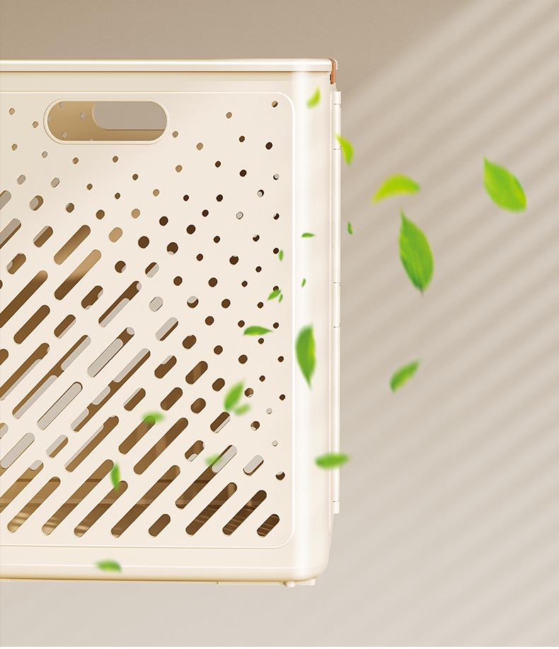 Skládací koš na prádlo s velkou kapacitou pro koupelnu a domácí použití