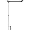 Weather Proof Garden Banner Pole Stands Stable Garden Flags Stand Garden Flag Pole Holder  Outdoor