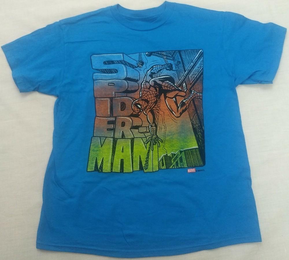 Детская футболка Marvel Человек-паук для мальчиков, официально лицензированная, унисекс XL