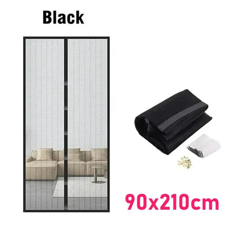 Automatic Closing Magnetic Mosquito Net Curtain - Anti-Fly Mesh Screen for Doors and Windows, Ideal for Kitchen/Living Room