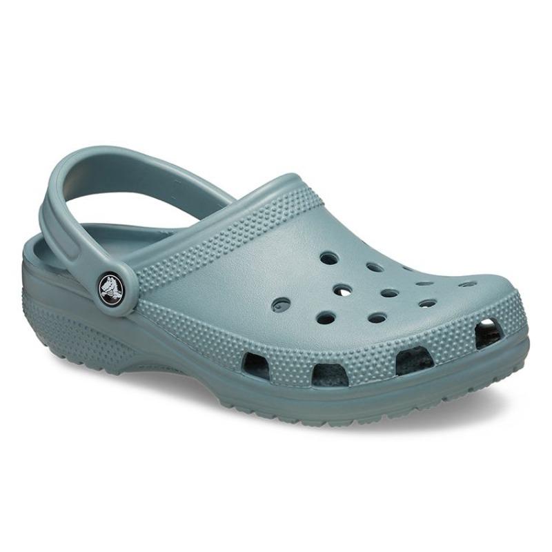 Crocs Classic Clog Fashion Platform Outdoor Breathable Clogs Unisex Pond Green 10001-3YO